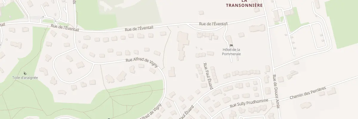 Plan du 298 Rue de l’Eventail au Mans