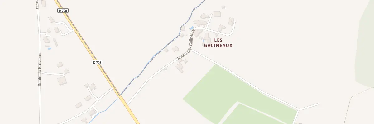 Plan du 9 Les Galineaux Est à La Roquille