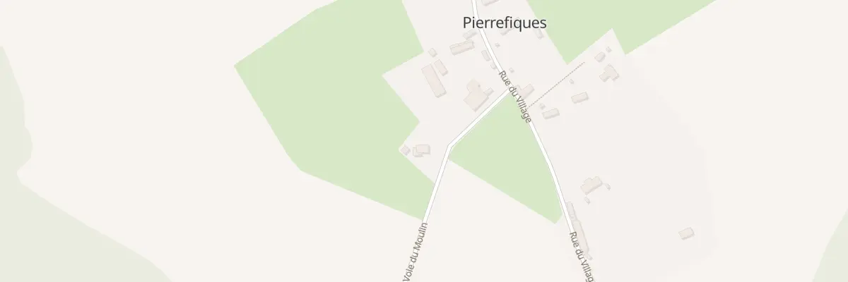 Plan du 102 Voie du Moulin à Pierrefiques