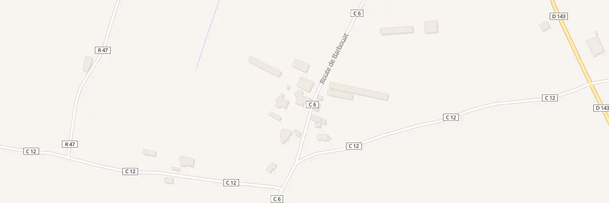 Plan du 461 Rte de Barbouat à Calonges