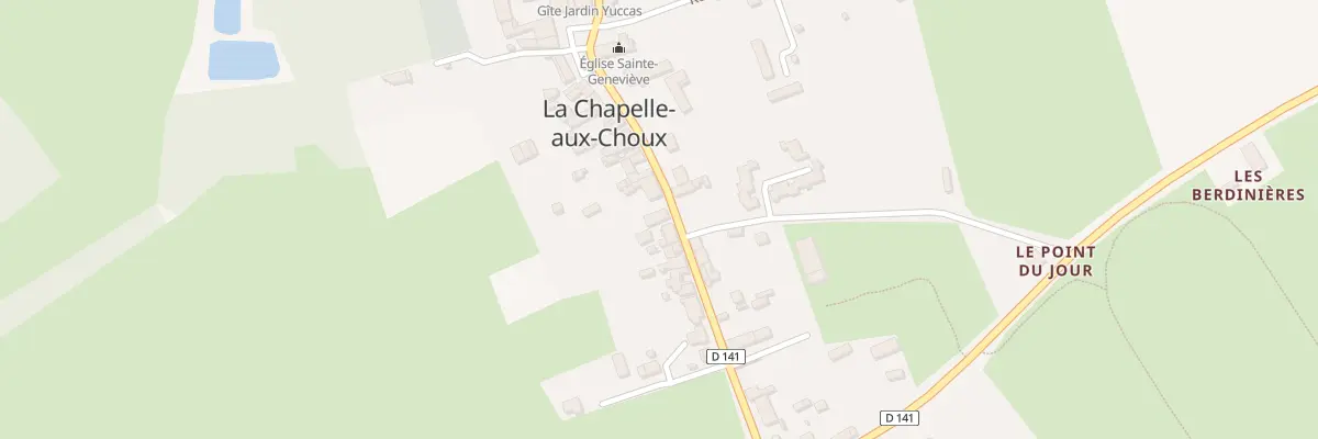 Plan du 44 Rue de Vallon-sur-Loir à La Chapelle-aux-Choux