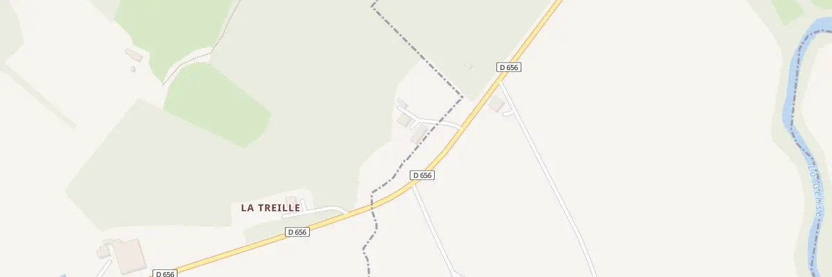 Plan du 122 La Treille à Réaup-Lisse