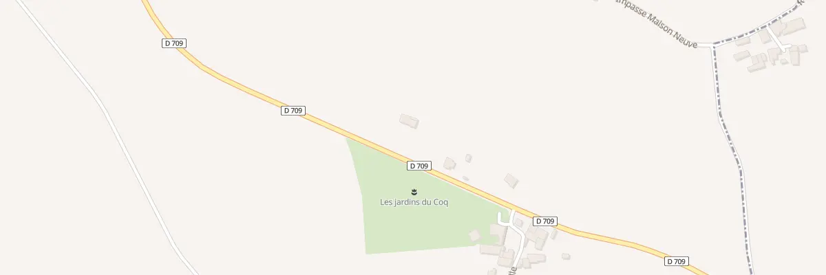 Plan du 1 Rte de St Severin à Montignac-le-Coq