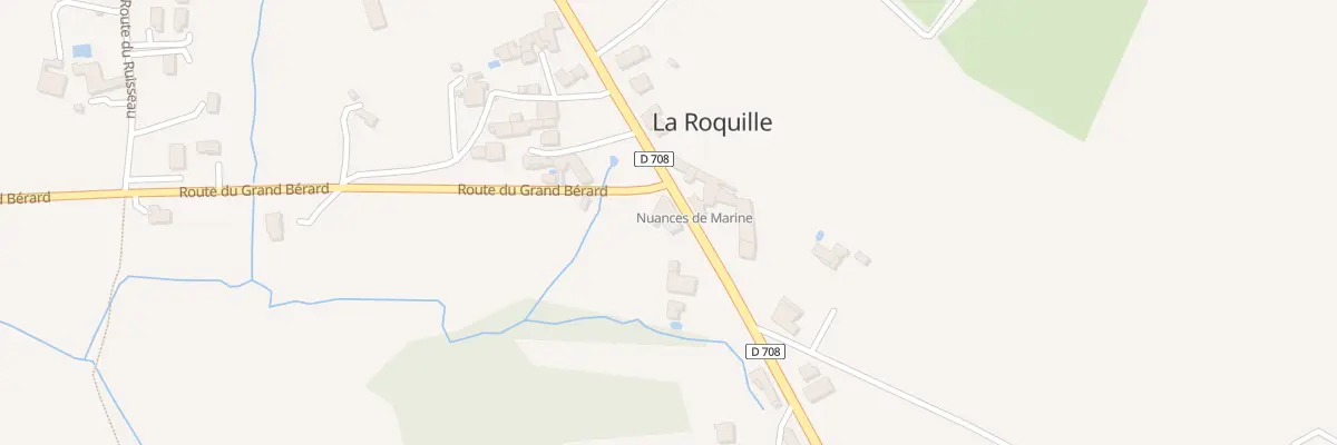 Plan du 23 Le Bourg-Ouest à La Roquille