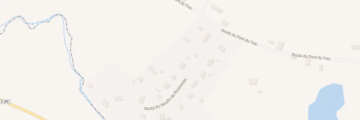 Plan du 6 Rte du Moulin de Roussanes à Birac-sur-Trec