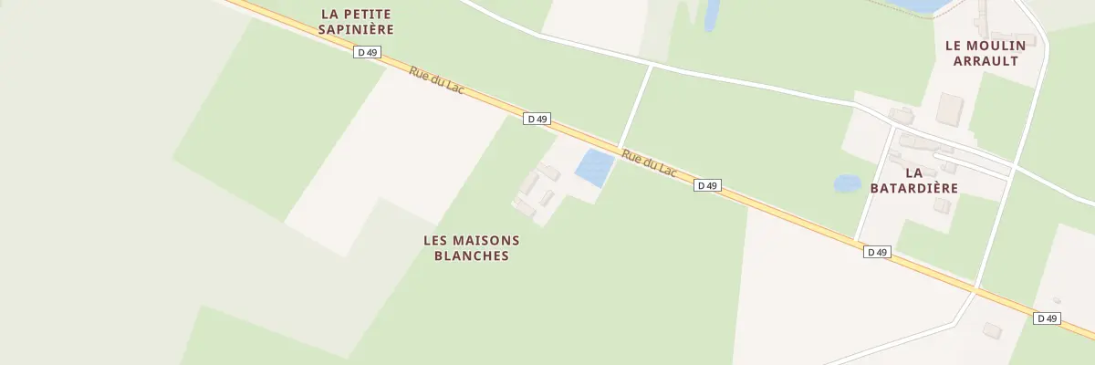 Plan du 51 Rue du Lac à Rillé