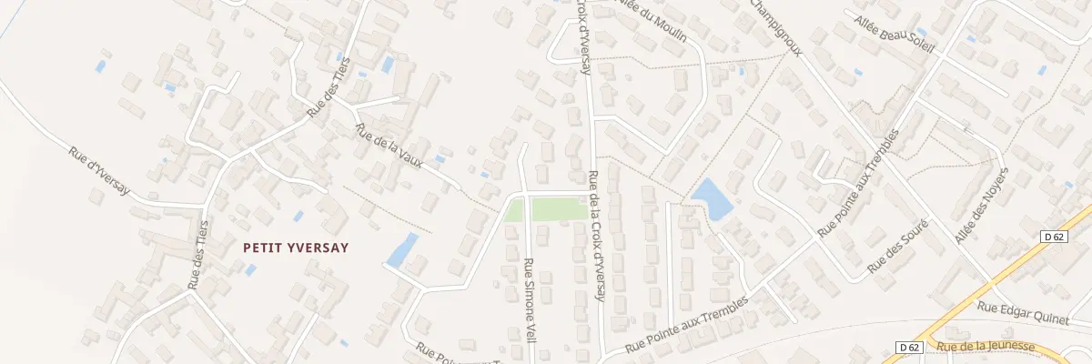 Plan du 118 Rue Pointe aux Trembles à Neuville-de-Poitou