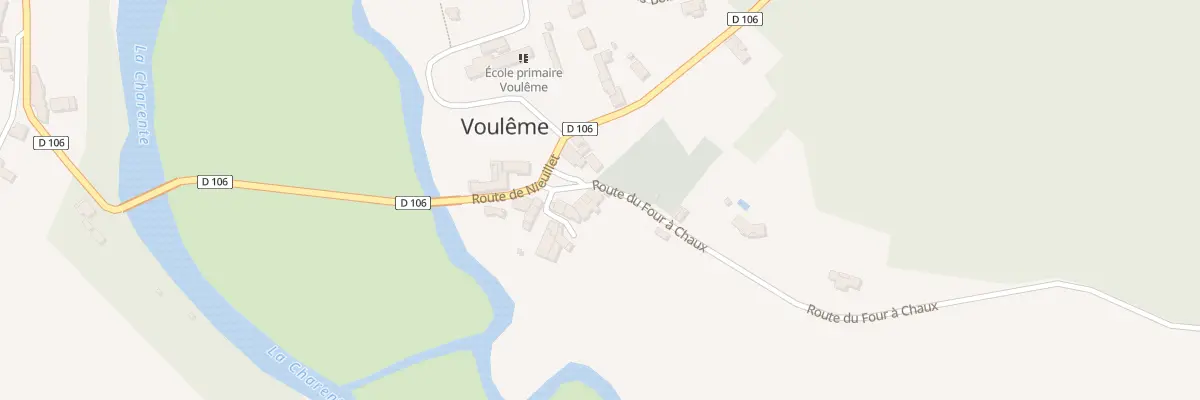 Plan du 8 Pl de l’Eglise à Voulême