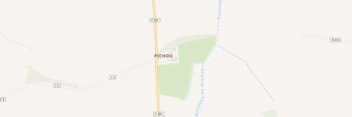Plan du 5169 Pichou à Castillon-Debats