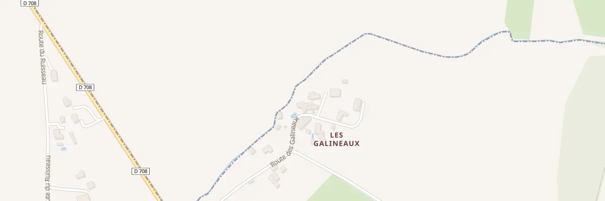 Plan du 69 Les Galineaux Est à La Roquille