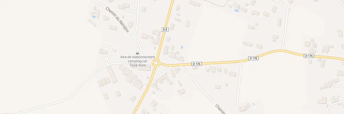 Plan du 1 Rte du Bourg à Taizé-Aizie