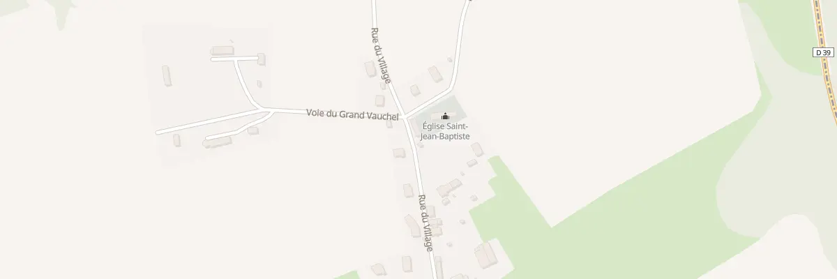 Plan du 954 Rue du Village à Pierrefiques