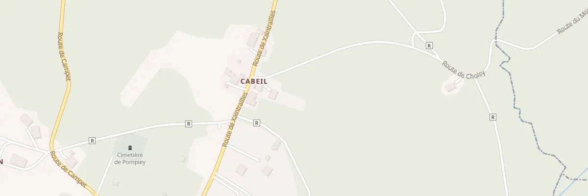 Plan du 18 Rte de Choisy à Pompiey