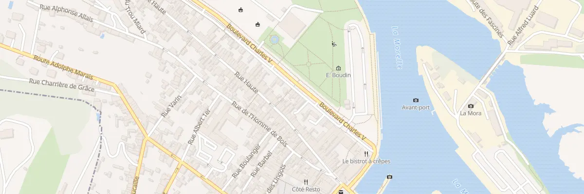 Plan du 25 Bd Charles 5 à Honfleur