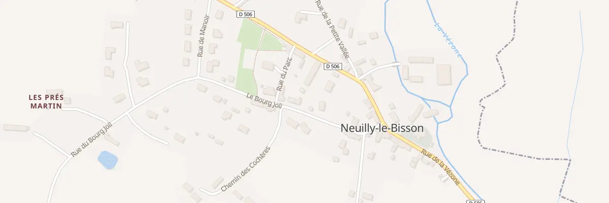 Plan du 140 Rue du Bourg Joli à Neuilly-le-Bisson