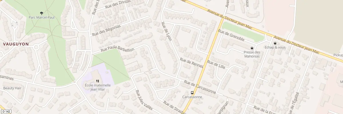 Plan du 48 Rue de Lyon au Mans