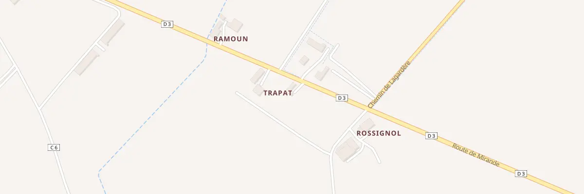 Plan du 5008 Trapat à Monlezun