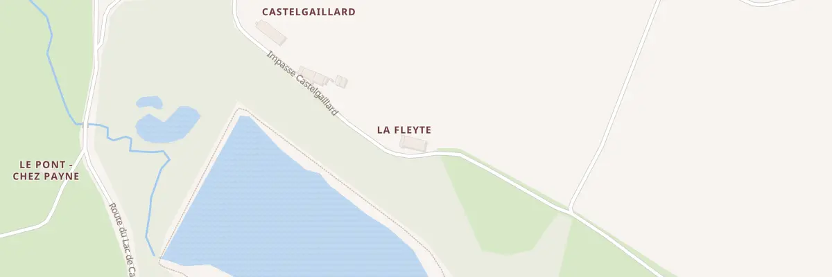 Plan du 431 Imp Castelgaillard à Saint-Sernin
