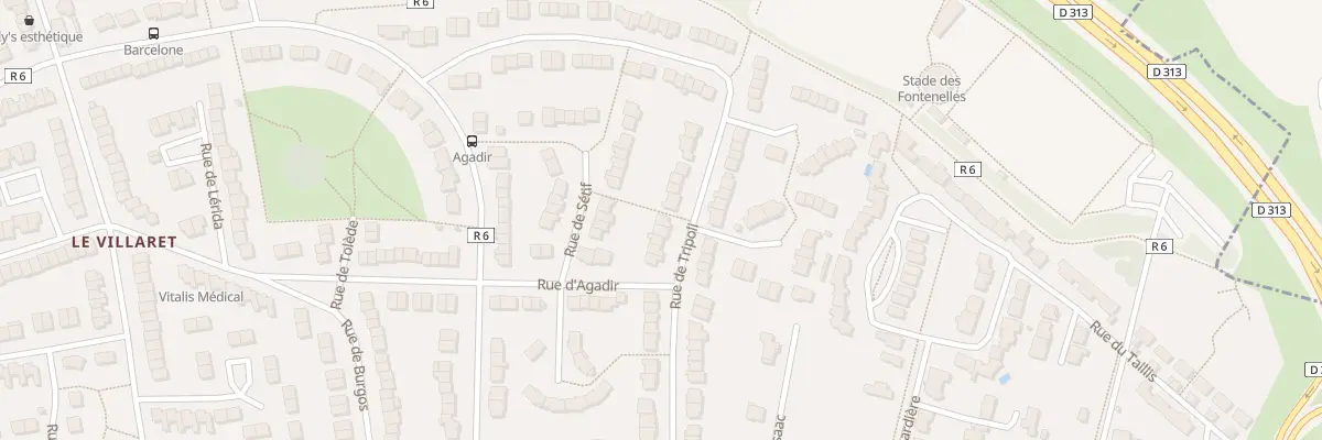 Plan du 50 Rue de Tripoli au Mans