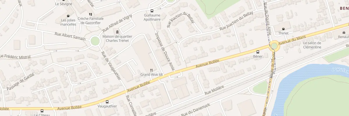 Plan du 61 Rue Joachim du Bellay au Mans