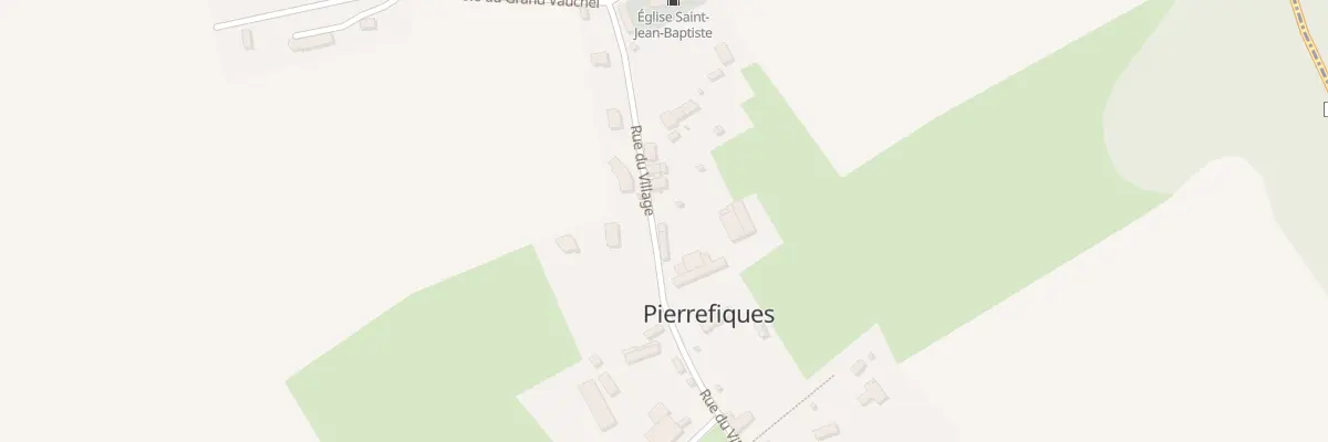Plan du 778 Rue du Village à Pierrefiques