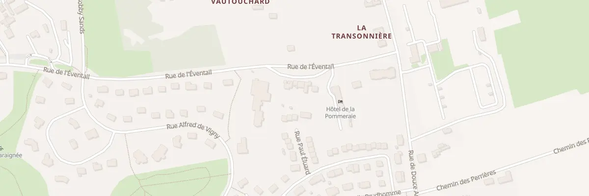 Plan du 306 Rue de l’Eventail au Mans
