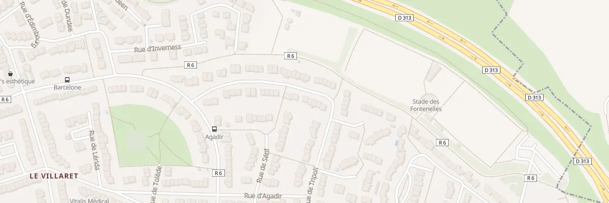 Plan du 28 Rue de Tripoli au Mans