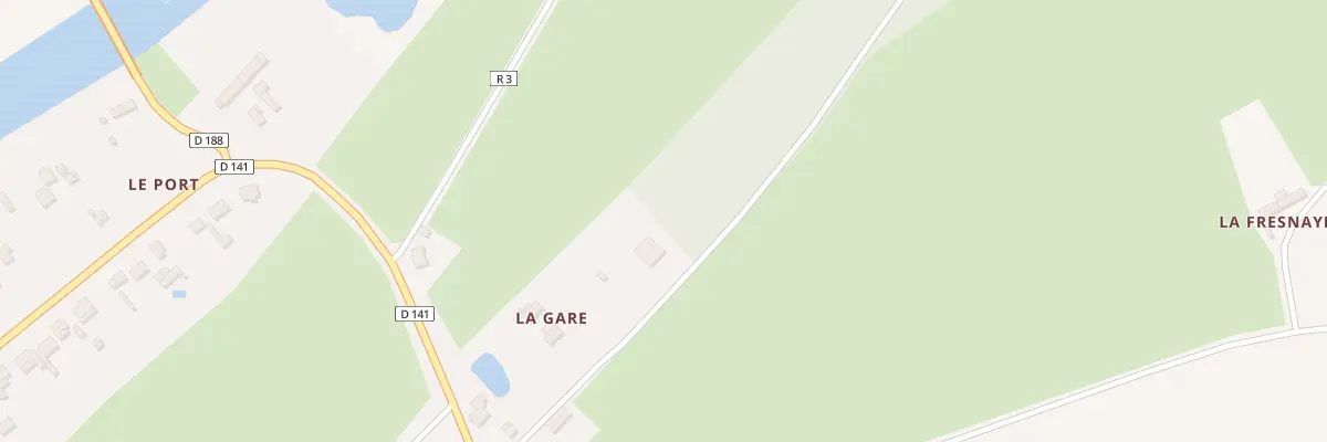 Plan du 2 Rue de la Gare à La Chapelle-aux-Choux