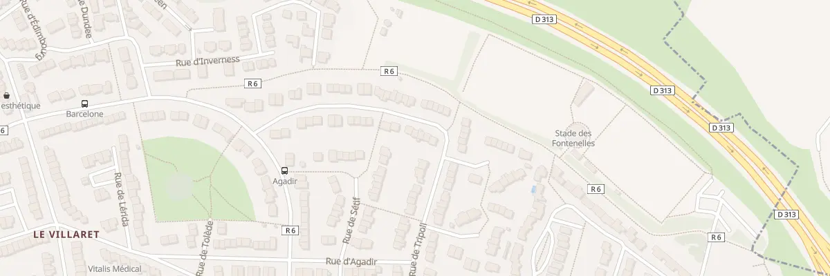 Plan du 30 Rue de Tripoli au Mans