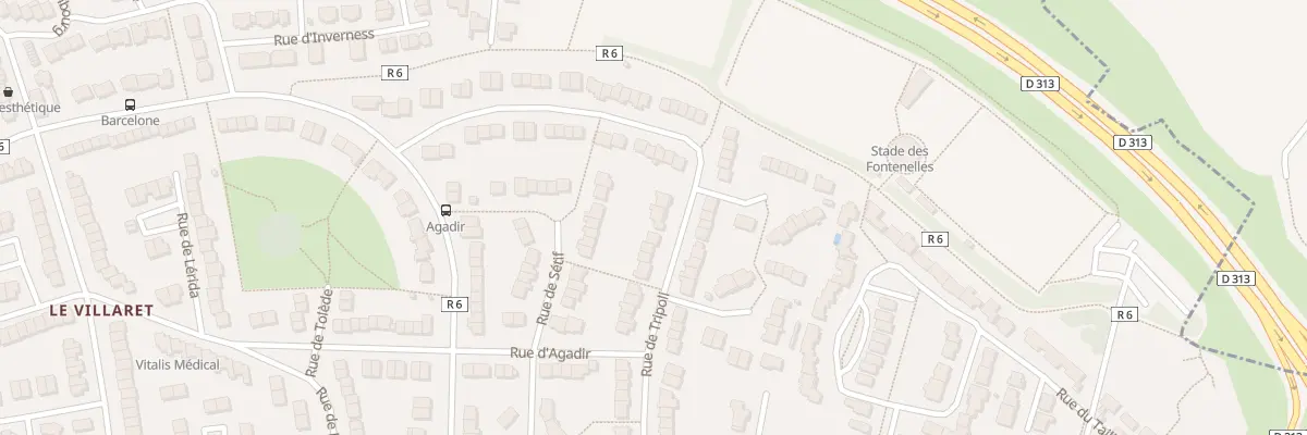 Plan du 40 Rue de Tripoli au Mans