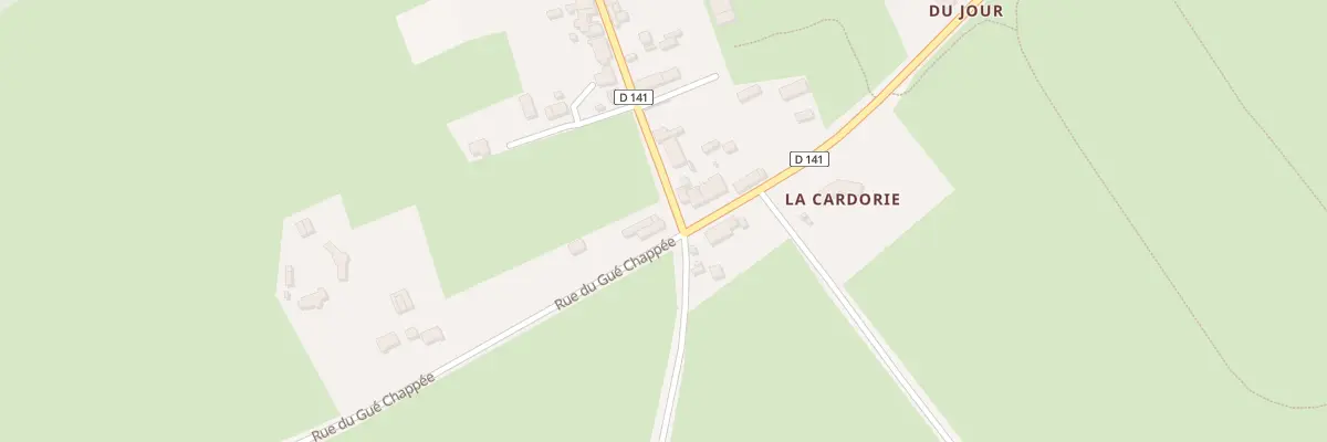 Plan du 70 Rue de Vallon-sur-Loir à La Chapelle-aux-Choux