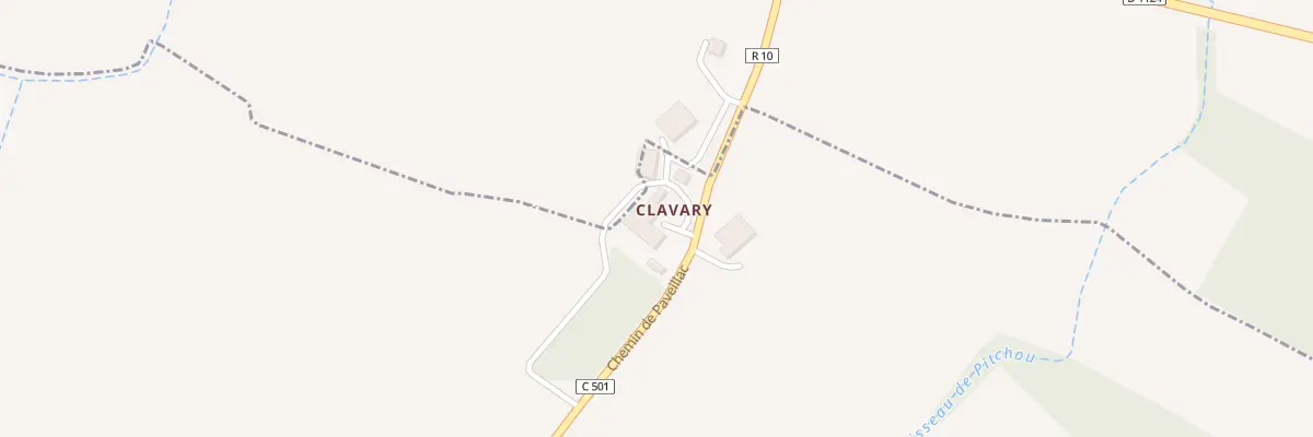 Plan du 5112 Ferme de Clavary à Vic-Fezensac