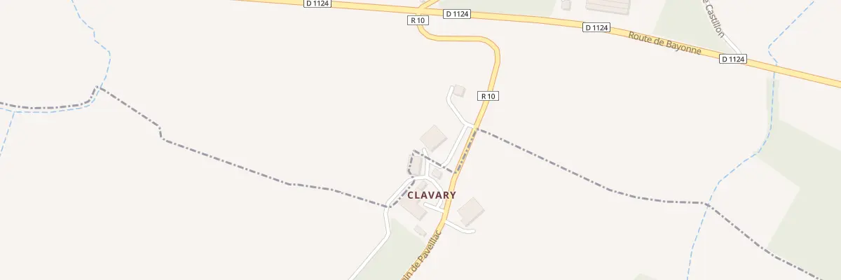 Plan du 5024A A Lubet à Castillon-Debats