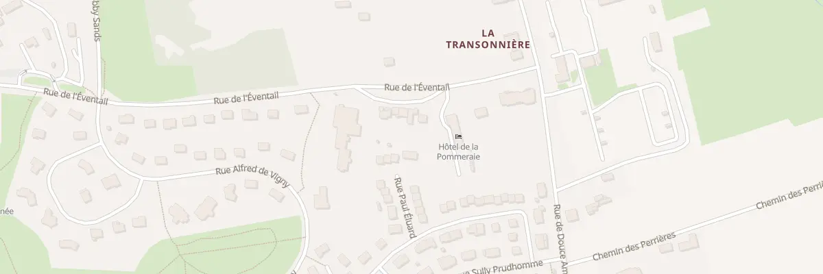 Plan du 310 Rue de l’Eventail au Mans