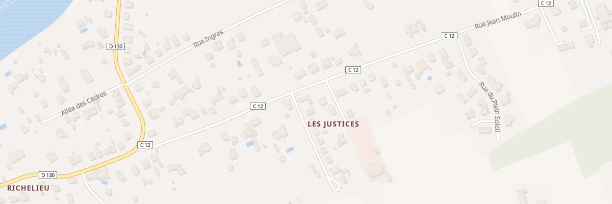 Plan du 23 Rue Jean Moulin à Pineuilh