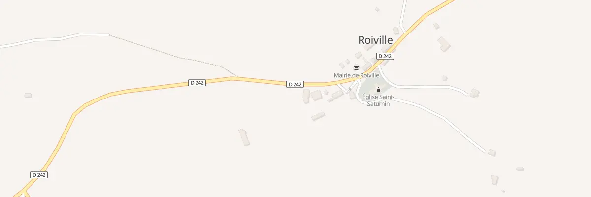 Plan du 38 Le Bourg à Roiville