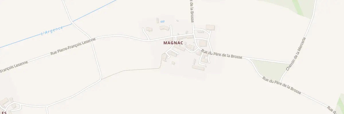 Plan du 59 Che de Magnac à Jauldes