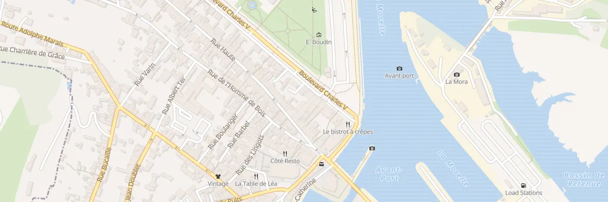 Plan du 3 Bd Charles 5 à Honfleur