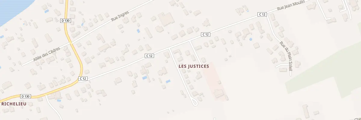 Plan du 2 Rue Robert Pignot à Pineuilh