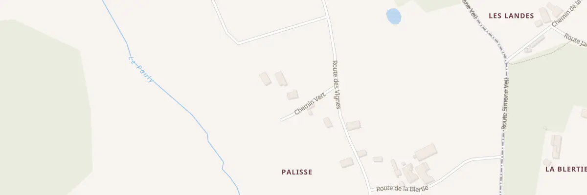 Plan du 107 Palisse à Petit-Bersac