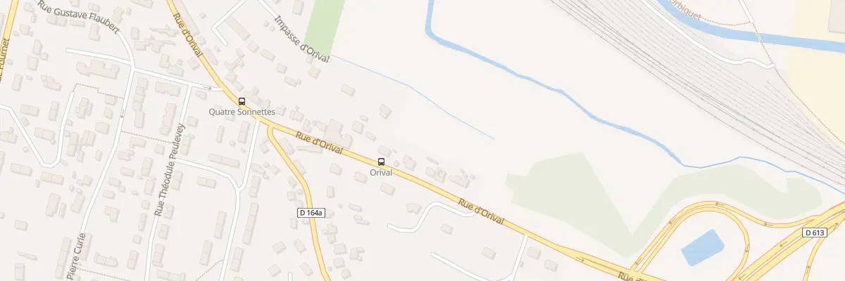 Plan du 43 Rue d’Orival à Lisieux
