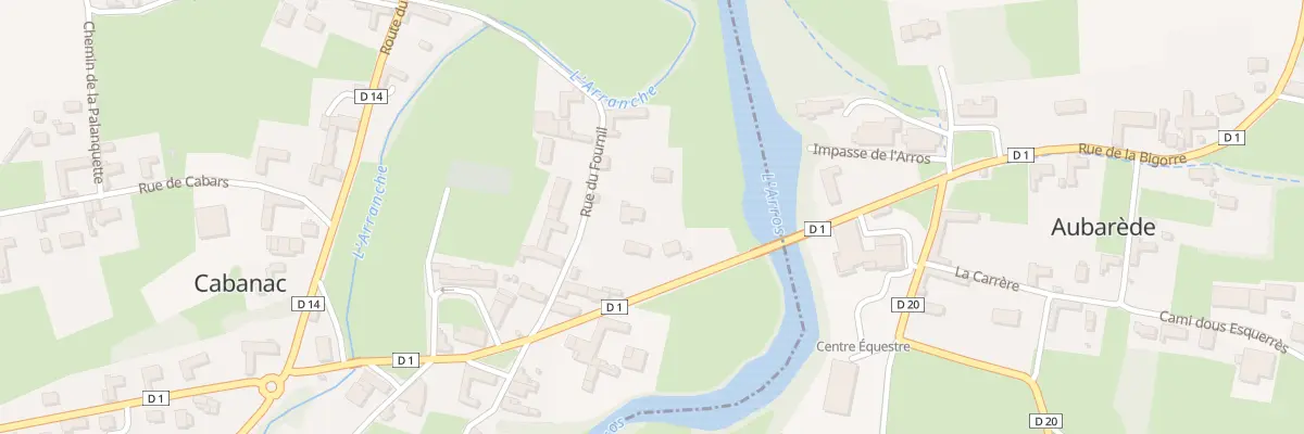 Plan du 8 Rue du Fournil à Cabanac