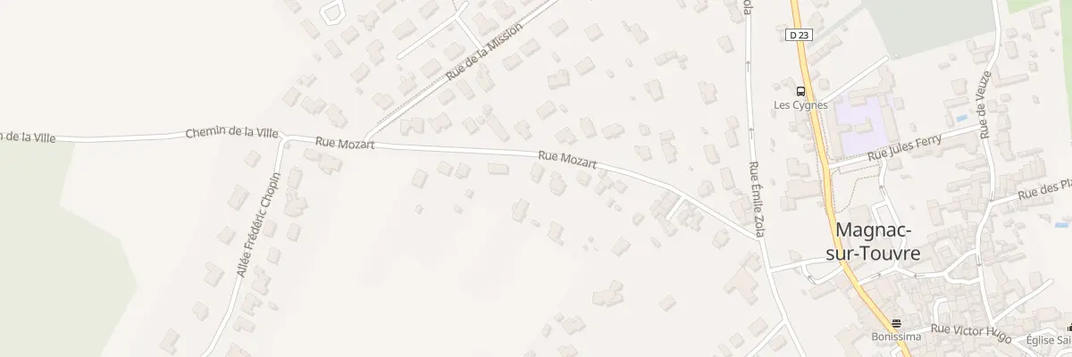 Plan du 17 Rue Mozart à Magnac-sur-Touvre