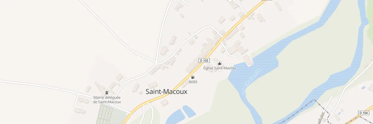 Plan du 9B Le Bourg de St Macoux à Val-de-Comporté