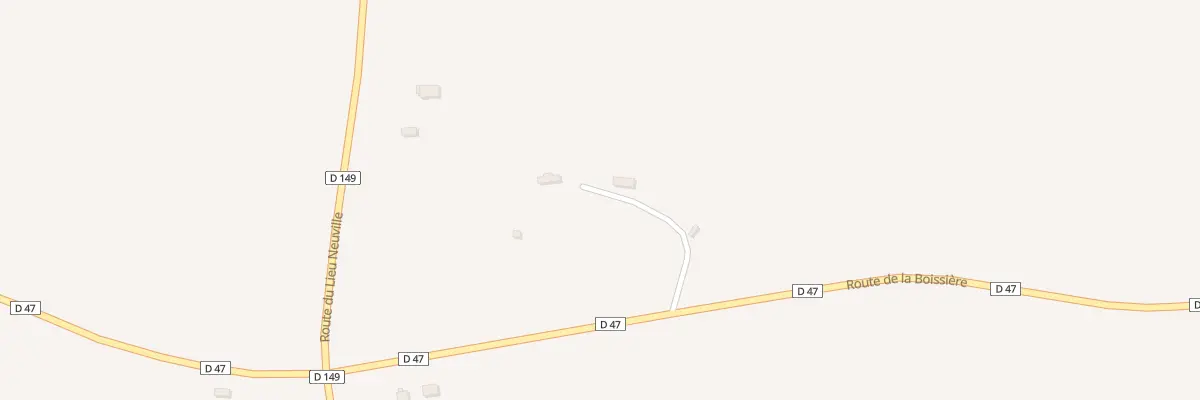 Plan du 2263 Rte de la Boissière à Livarot-Pays-d’Auge