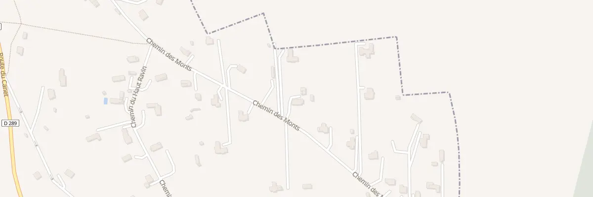 Plan du 2883 Che des Monts à Gonneville-sur-Honfleur