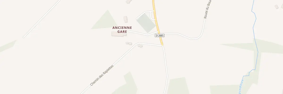 Plan du 121 Lacroix à Petit-Bersac