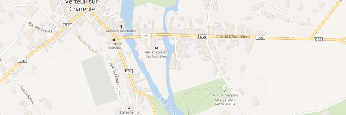 Plan du 2 Imp des Tanneurs à Verteuil-sur-Charente