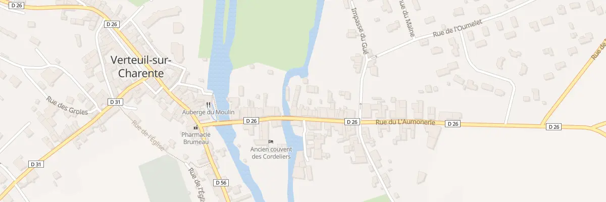 Plan du 21 Rue du Docteur Deux Desprès à Verteuil-sur-Charente