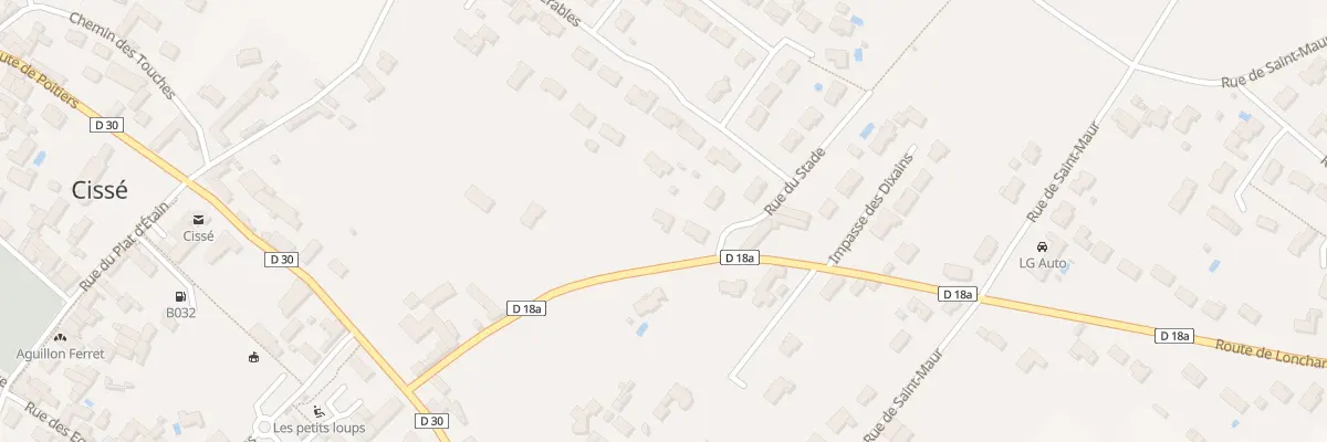Plan du 5 Rte de Lonchard à Cissé